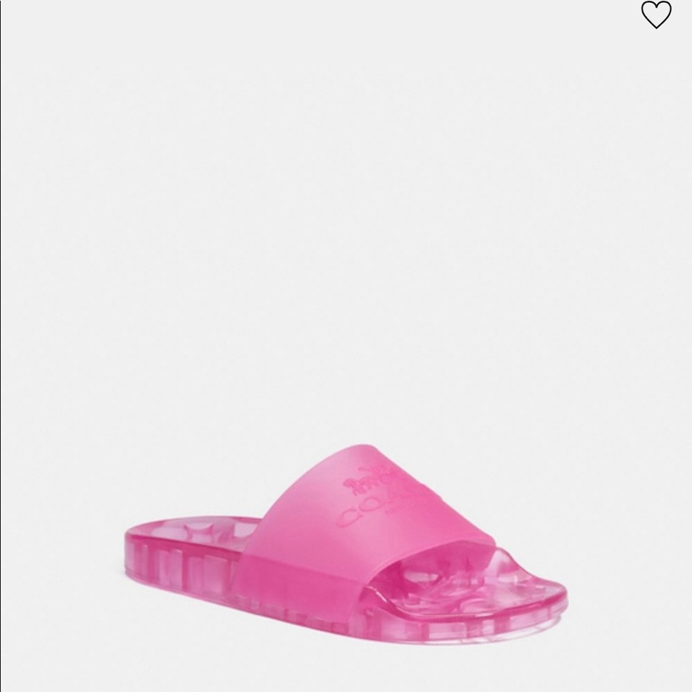 Pink coach ulyssa sandals
